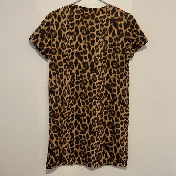 NWT Antistar cheetah print tshirt dress XS - Picture 5 of 5